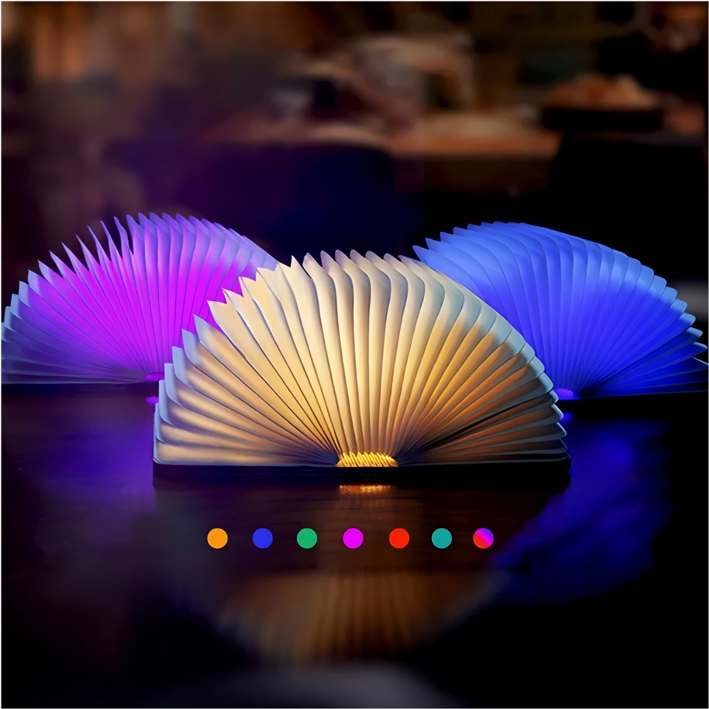 GlowFold Lampe Livre 3D