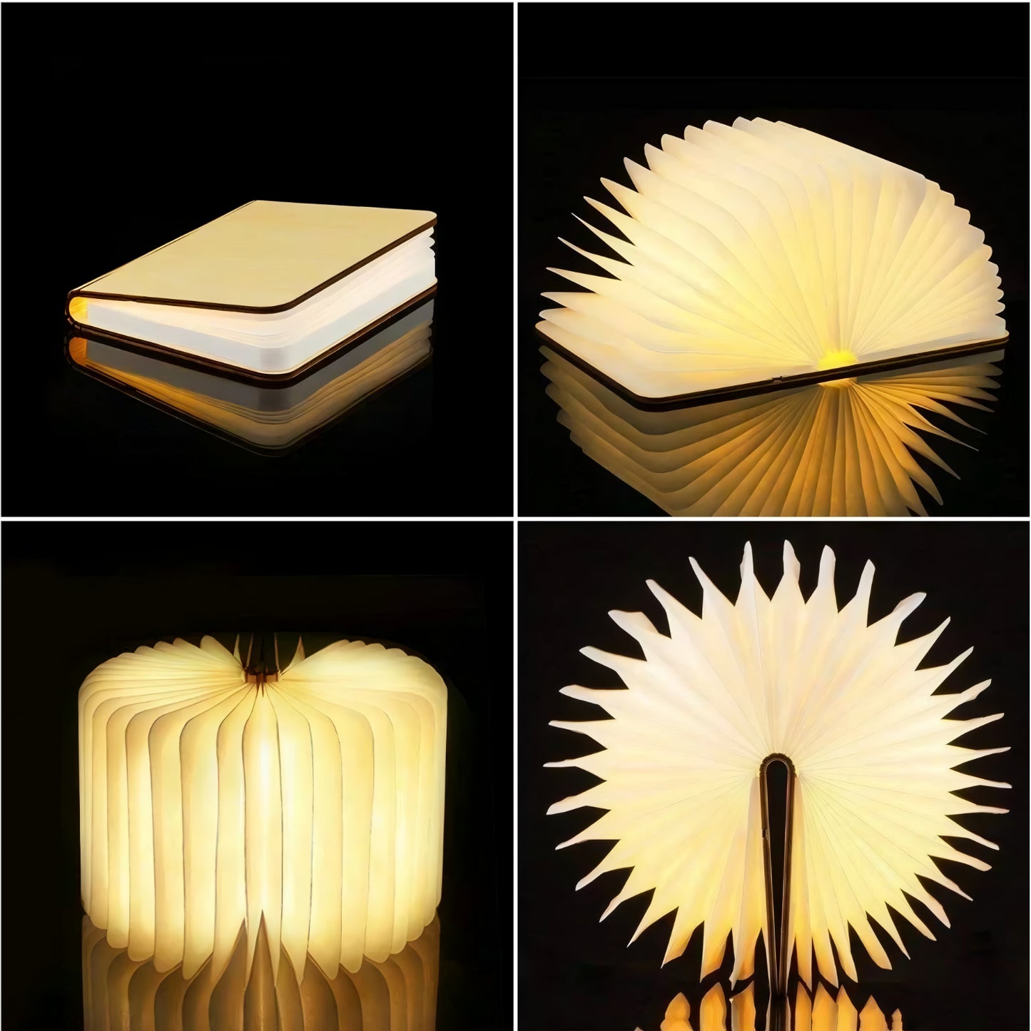 GlowFold Lampe Livre 3D